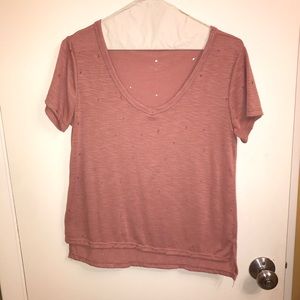 mauve tank with mini holes